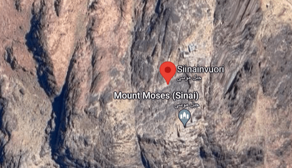 Siinainvuori ja Mount Moses
